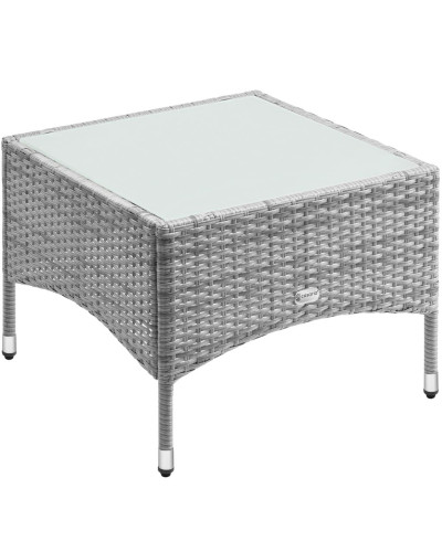 Beistelltisch Rund Aluminium Anthrazit 58 Zentimeter